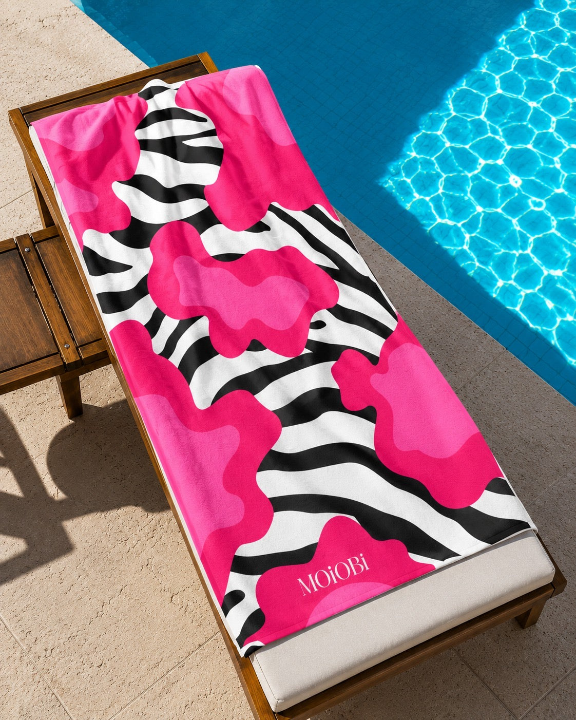 Serviette de plage & yoga éco-responsable en microfibre recyclée – 80x160 cm
