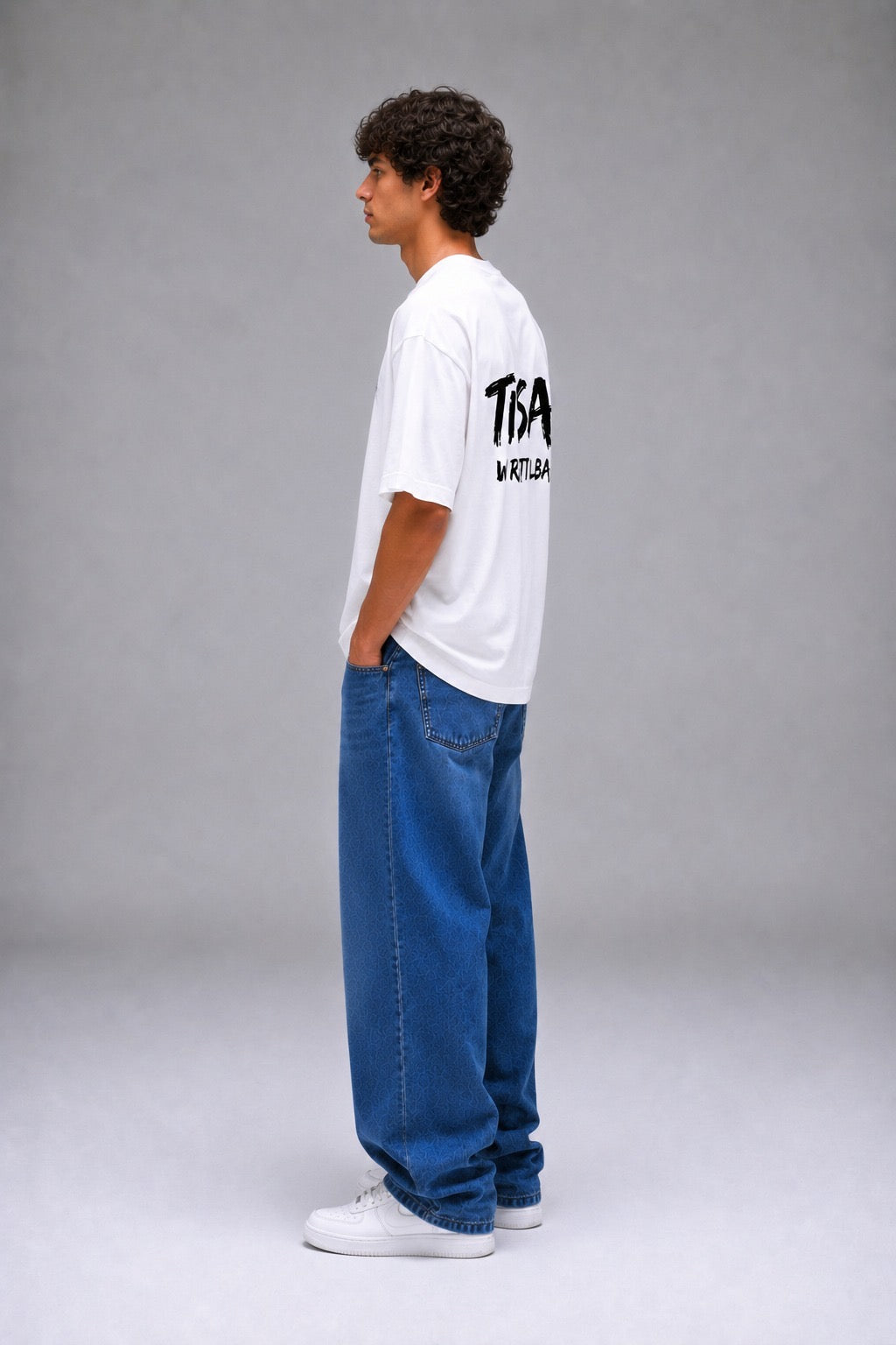 T-shirt Oversize 100% Coton – Coupe Unisexe