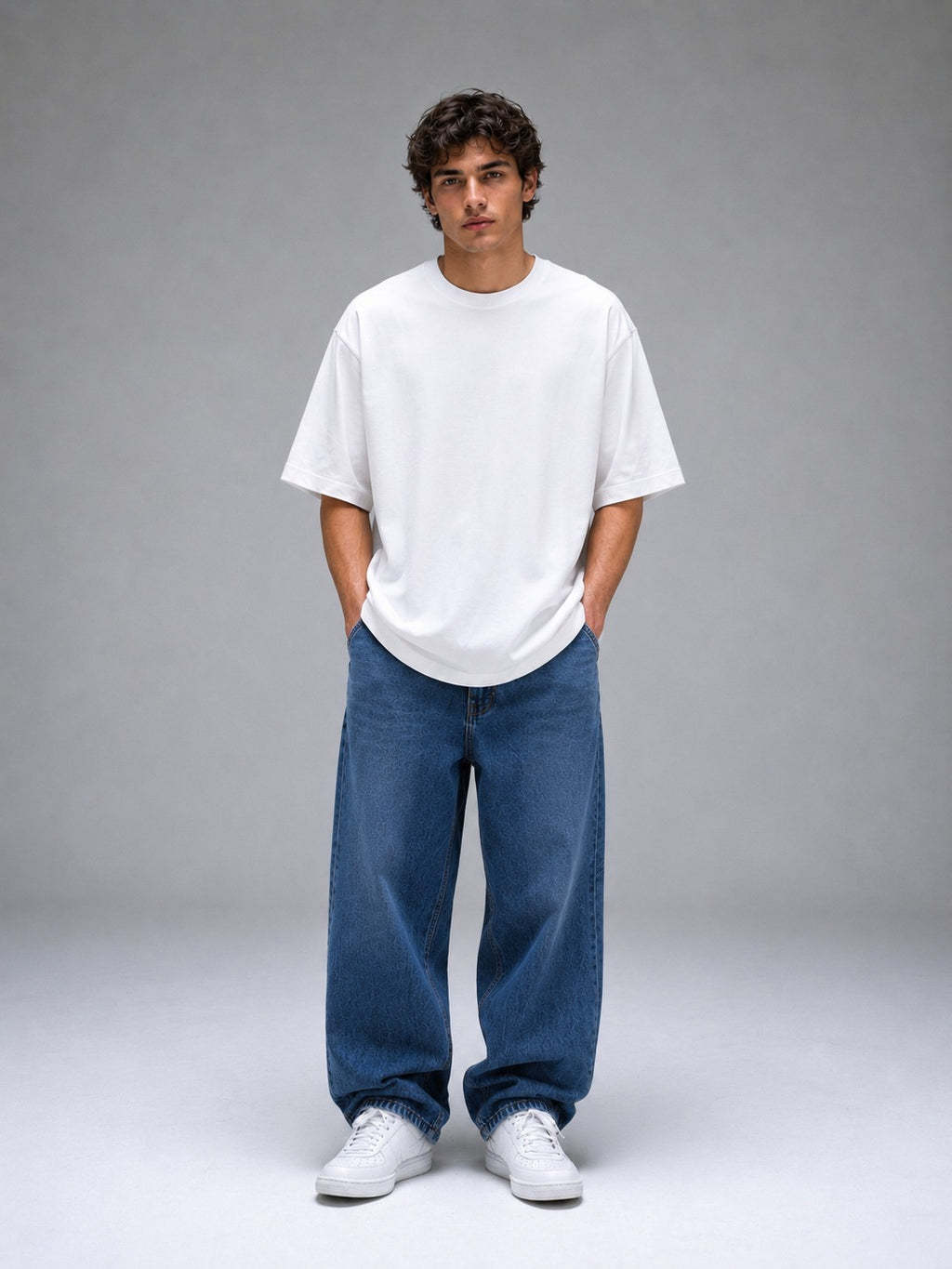 T-shirt Oversize 100% Coton – Coupe Unisexe
