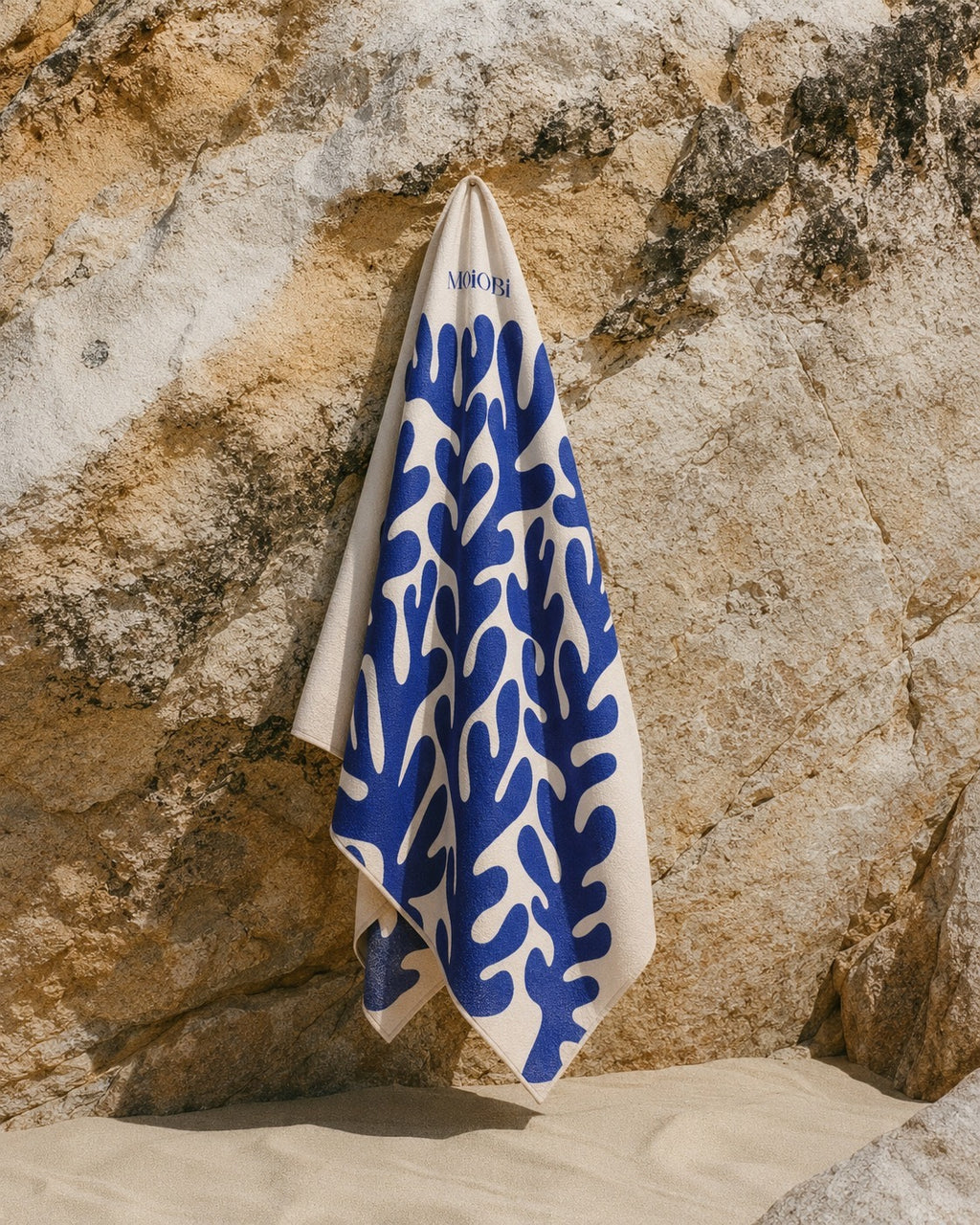 Serviette de plage & yoga éco-responsable en microfibre recyclée – 80x160 cm