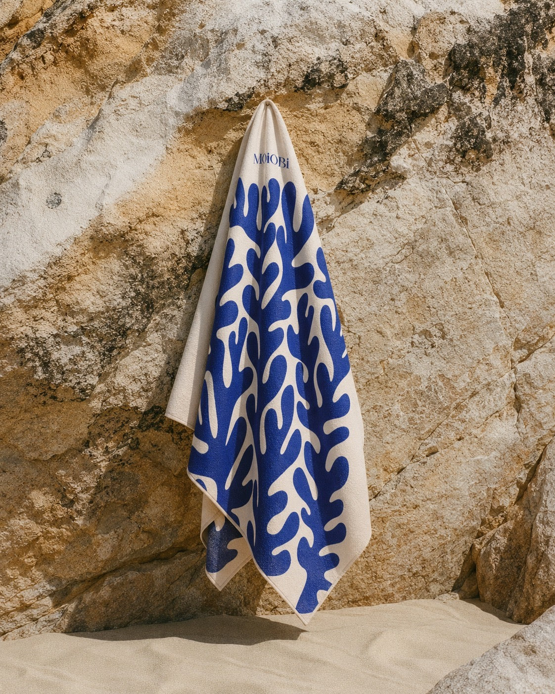 Serviette de plage & yoga éco-responsable en microfibre recyclée – 80x160 cm