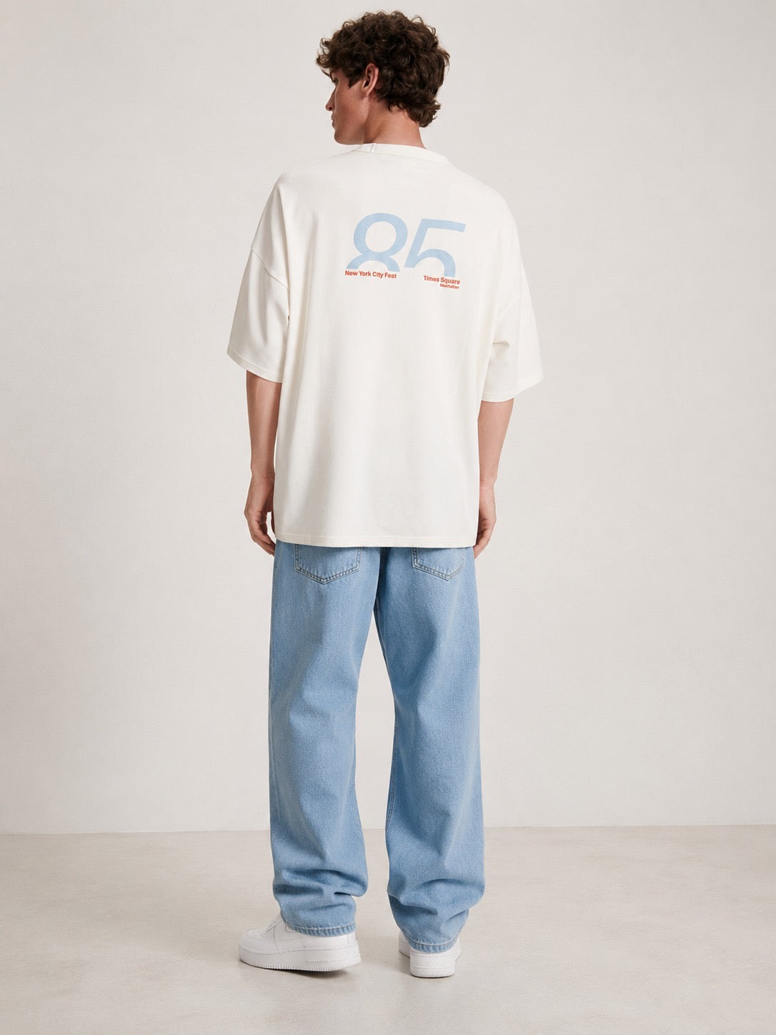 T-shirt Oversize 100% Coton – Coupe Unisexe