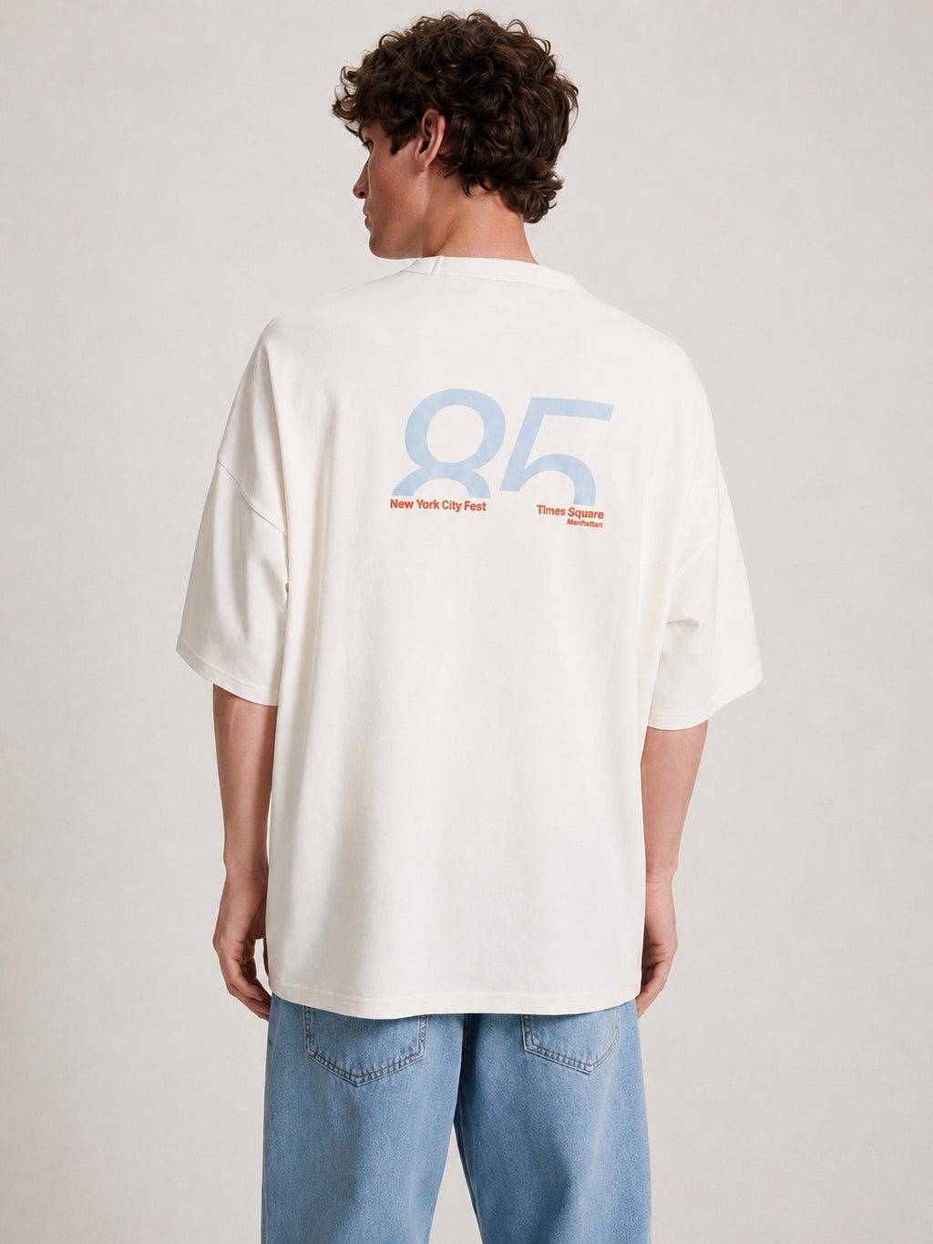 T-shirt Oversize 100% Coton – Coupe Unisexe