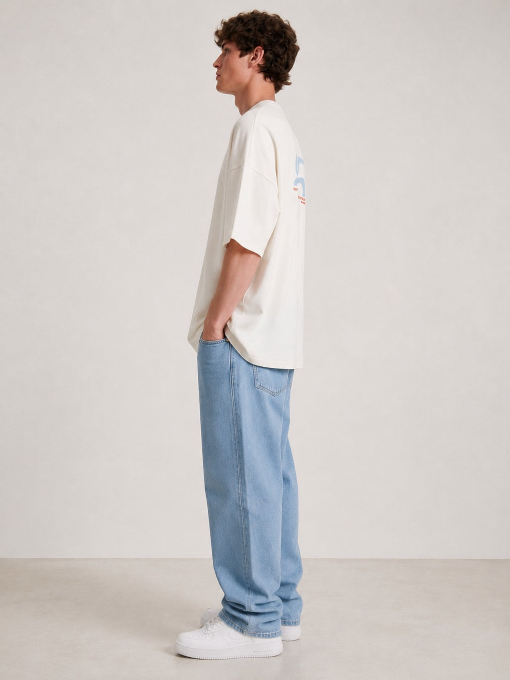 T-shirt Oversize 100% Coton – Coupe Unisexe
