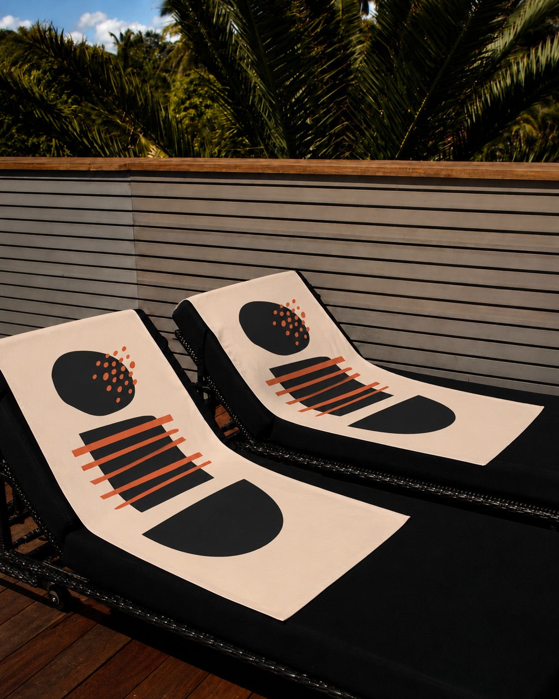 Serviette de plage & yoga éco-responsable en microfibre recyclée – 80x160 cm