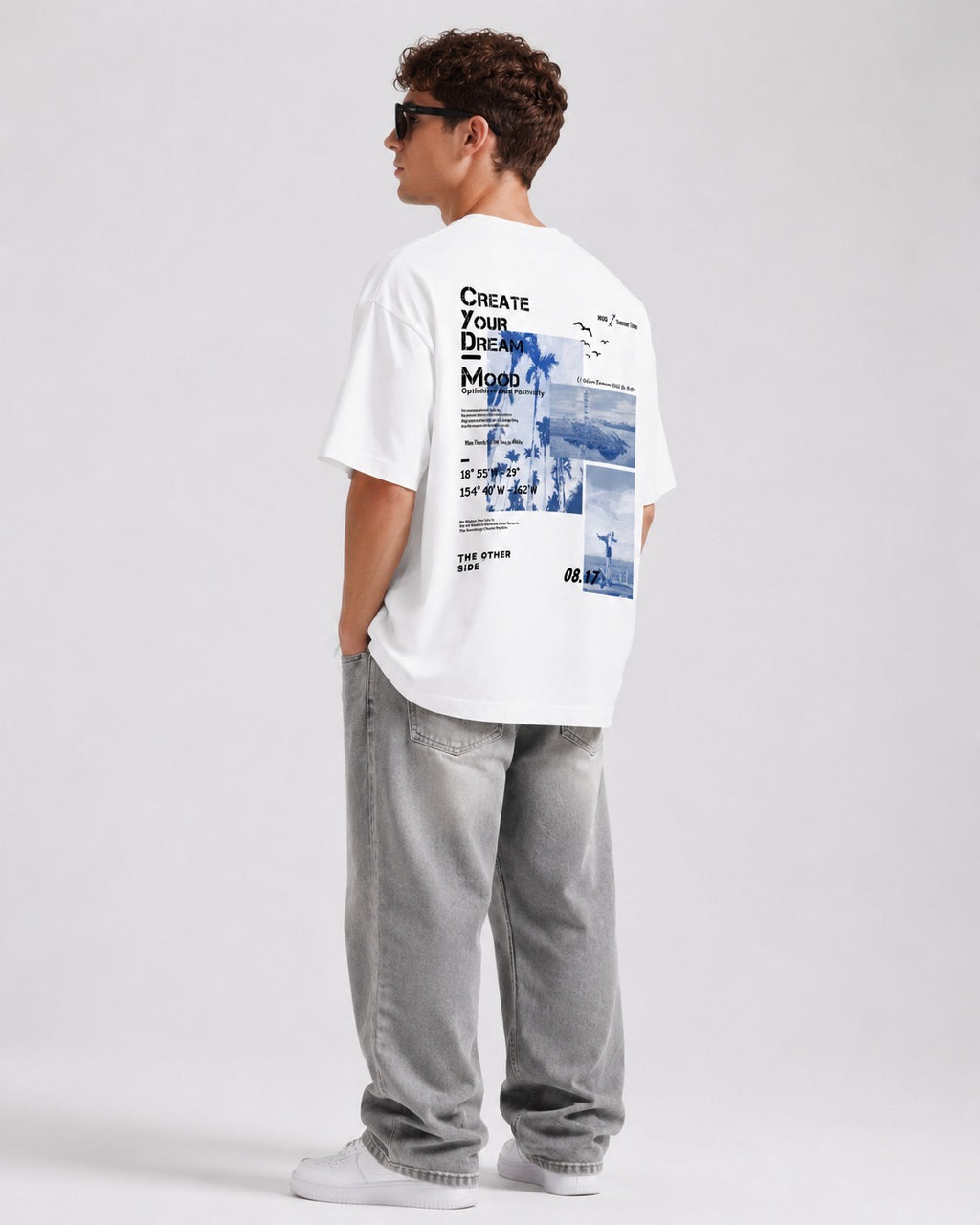 T-shirt Oversize 100% Coton – Coupe Unisexe