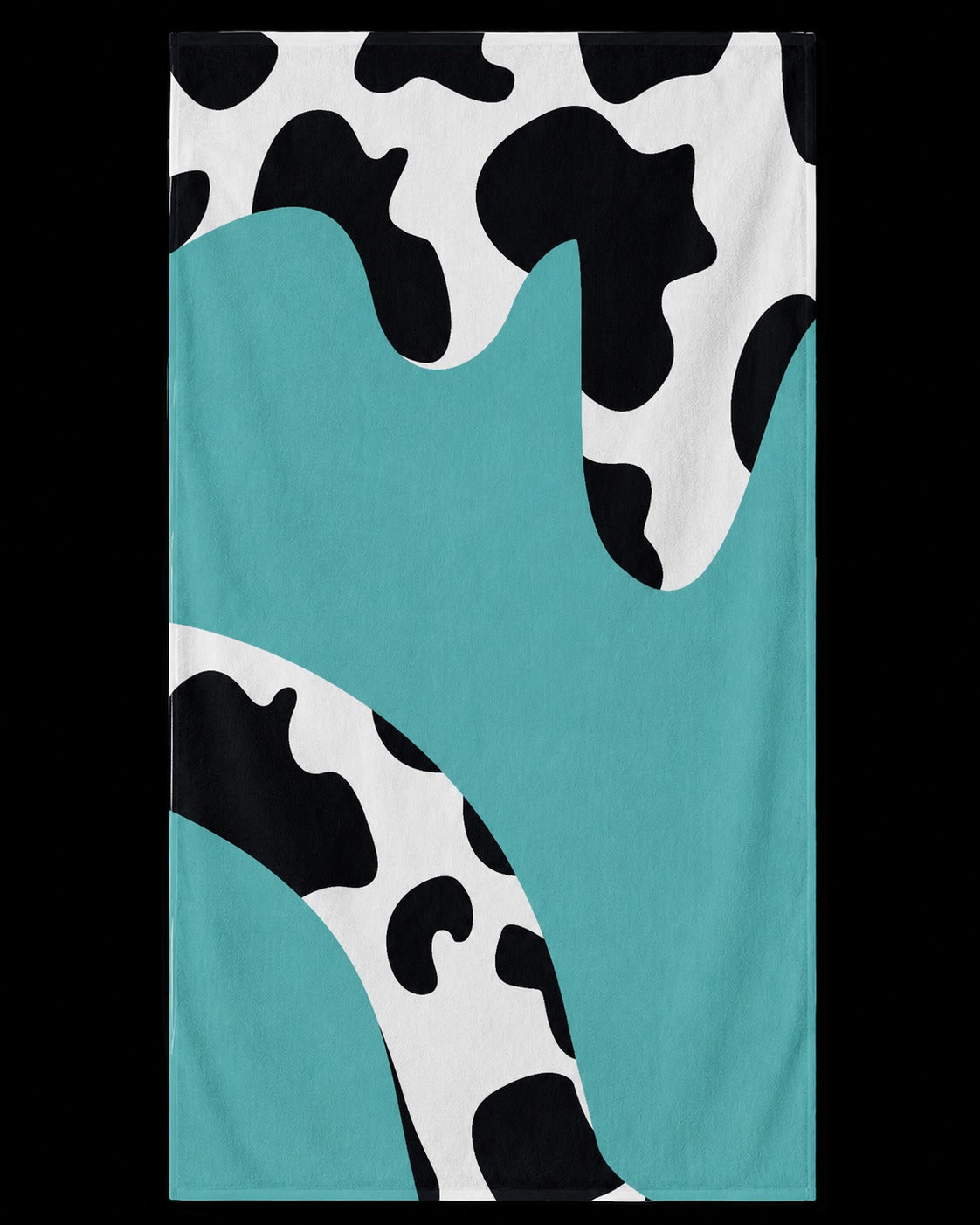 Serviette de plage & yoga éco-responsable en microfibre recyclée – 80x160 cm