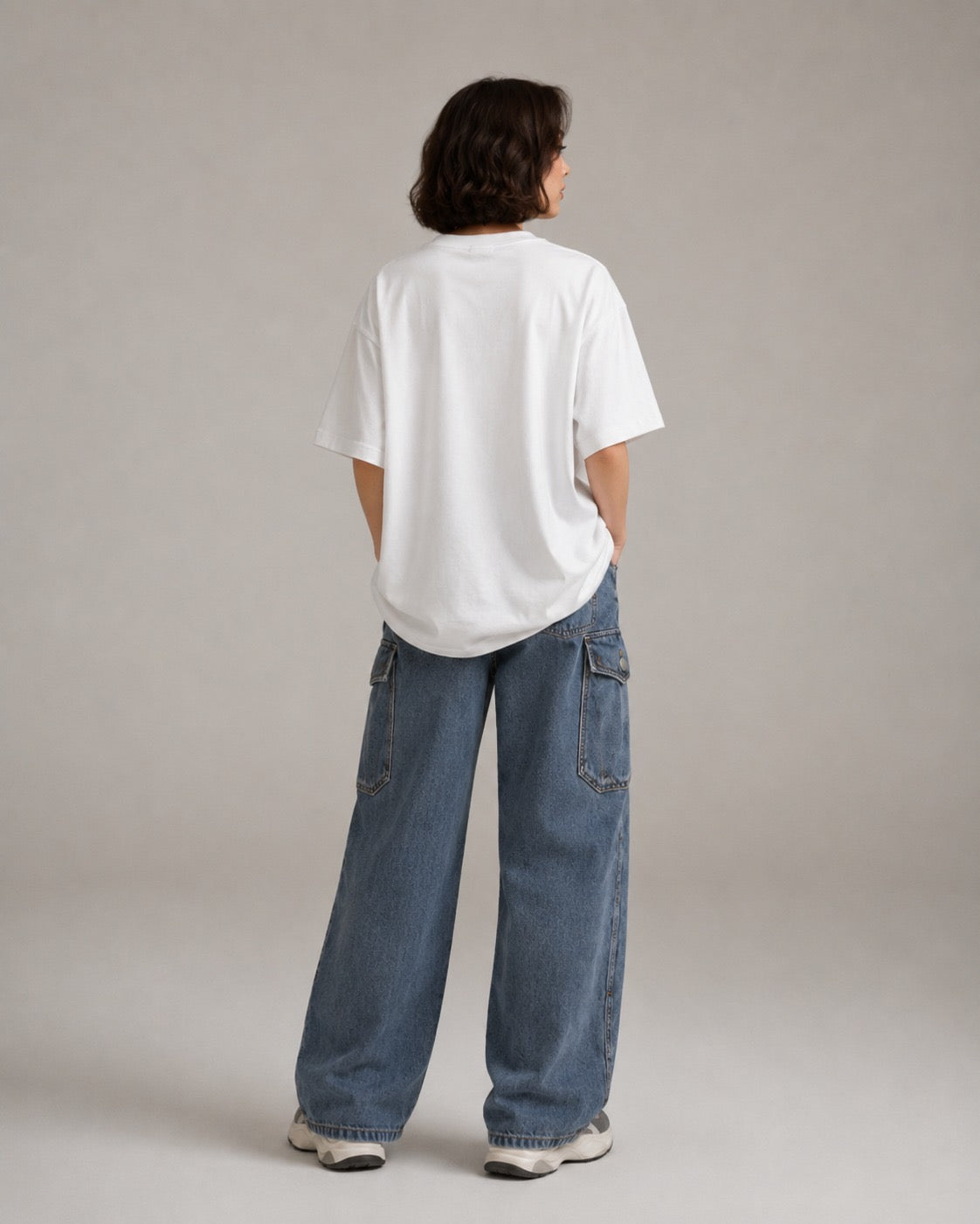 T-shirt Oversize 100% Coton – Coupe Unisexe