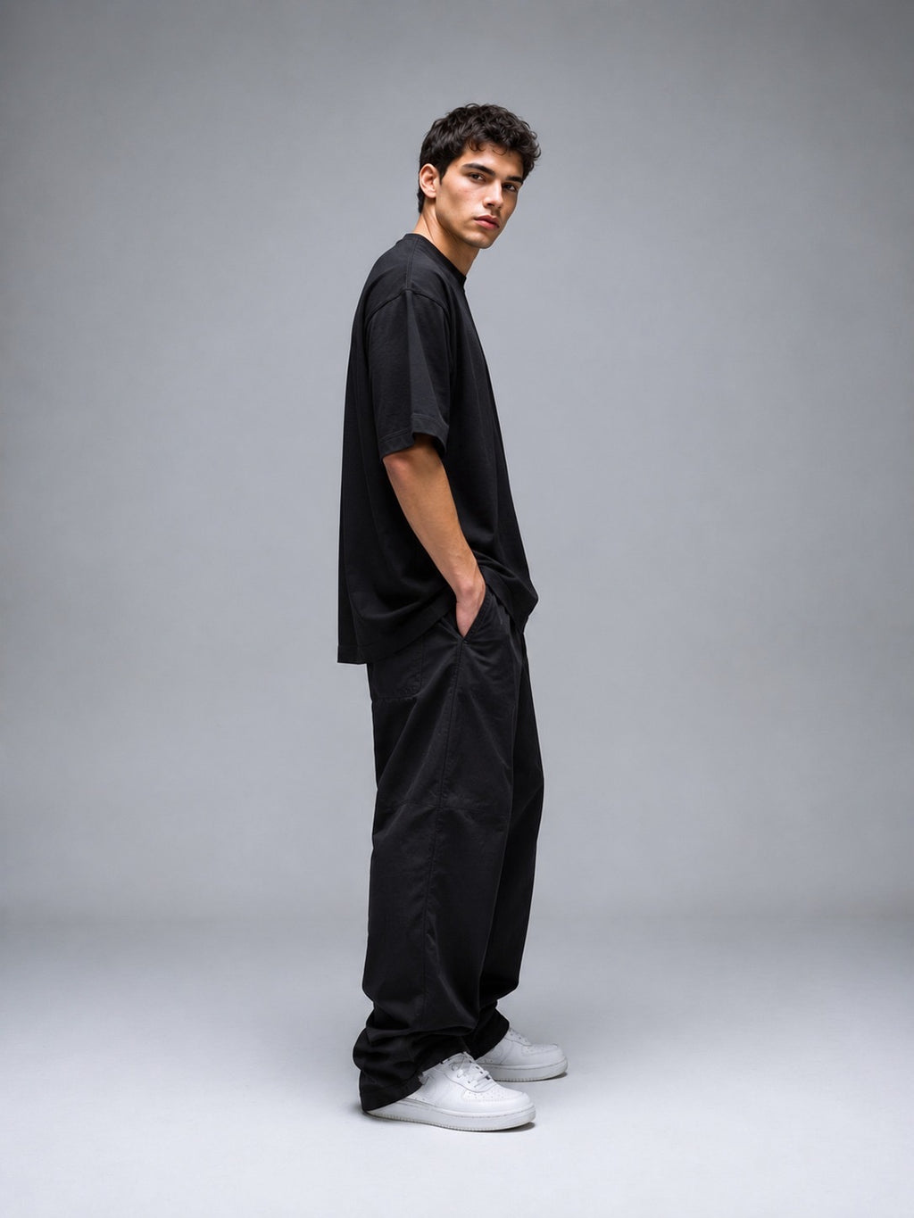 T-shirt Oversize 100% Coton – Coupe Unisexe