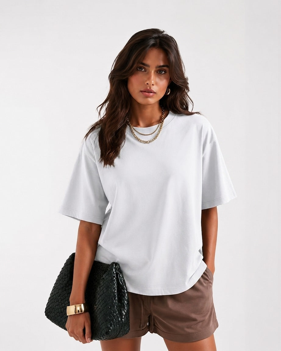 T-shirt Oversize 100% Coton – Coupe Unisexe
