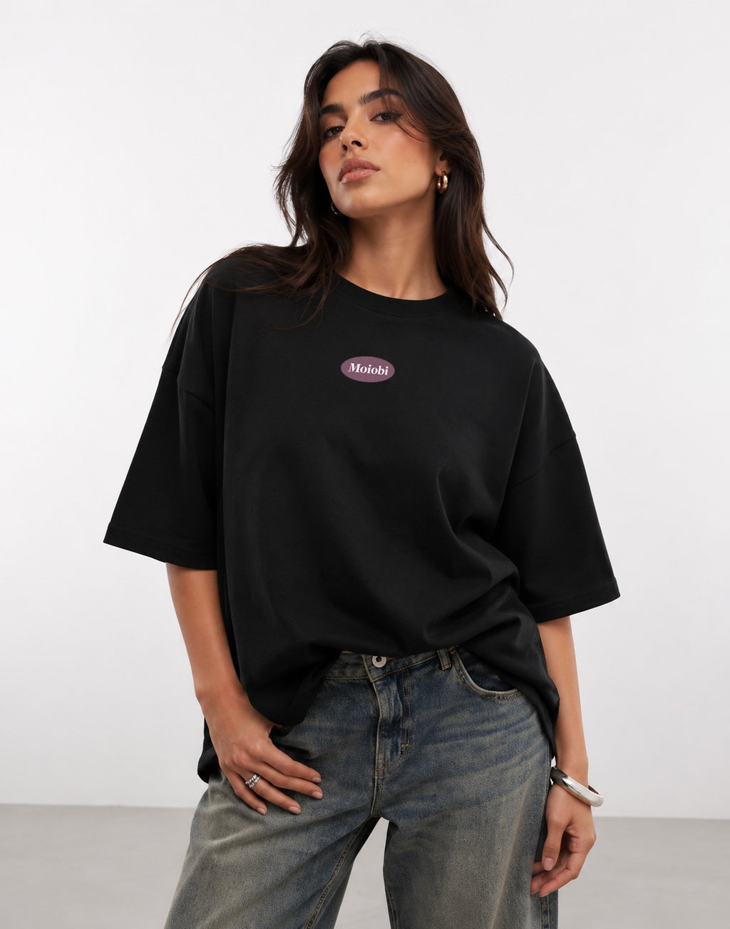 T-shirt Oversize 100% Coton – Coupe Unisexe