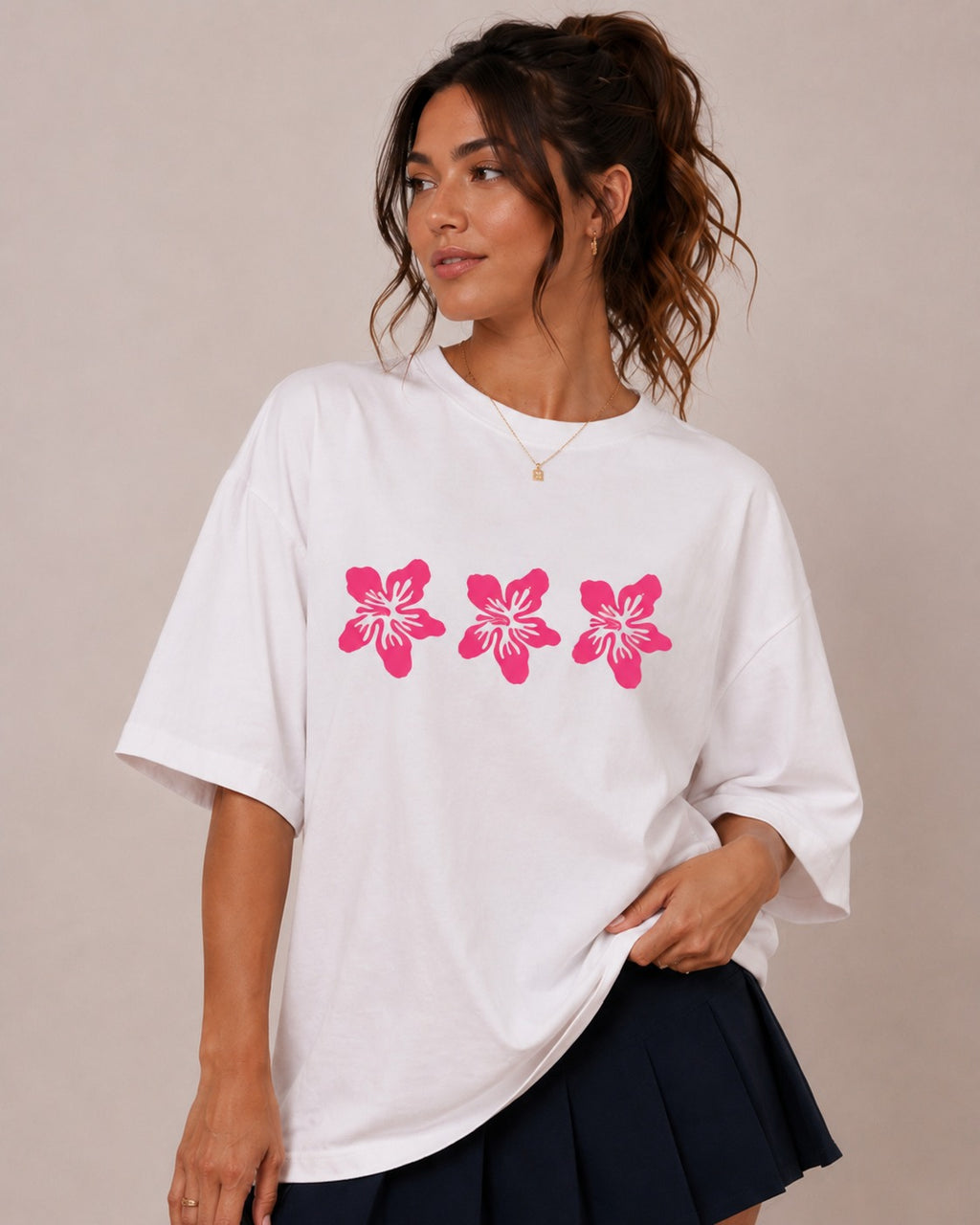 T-shirt Oversize 100% Coton – Coupe Unisexe