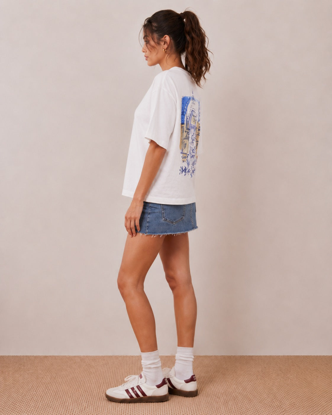 T-shirt Oversize 100% Coton – Coupe Unisexe