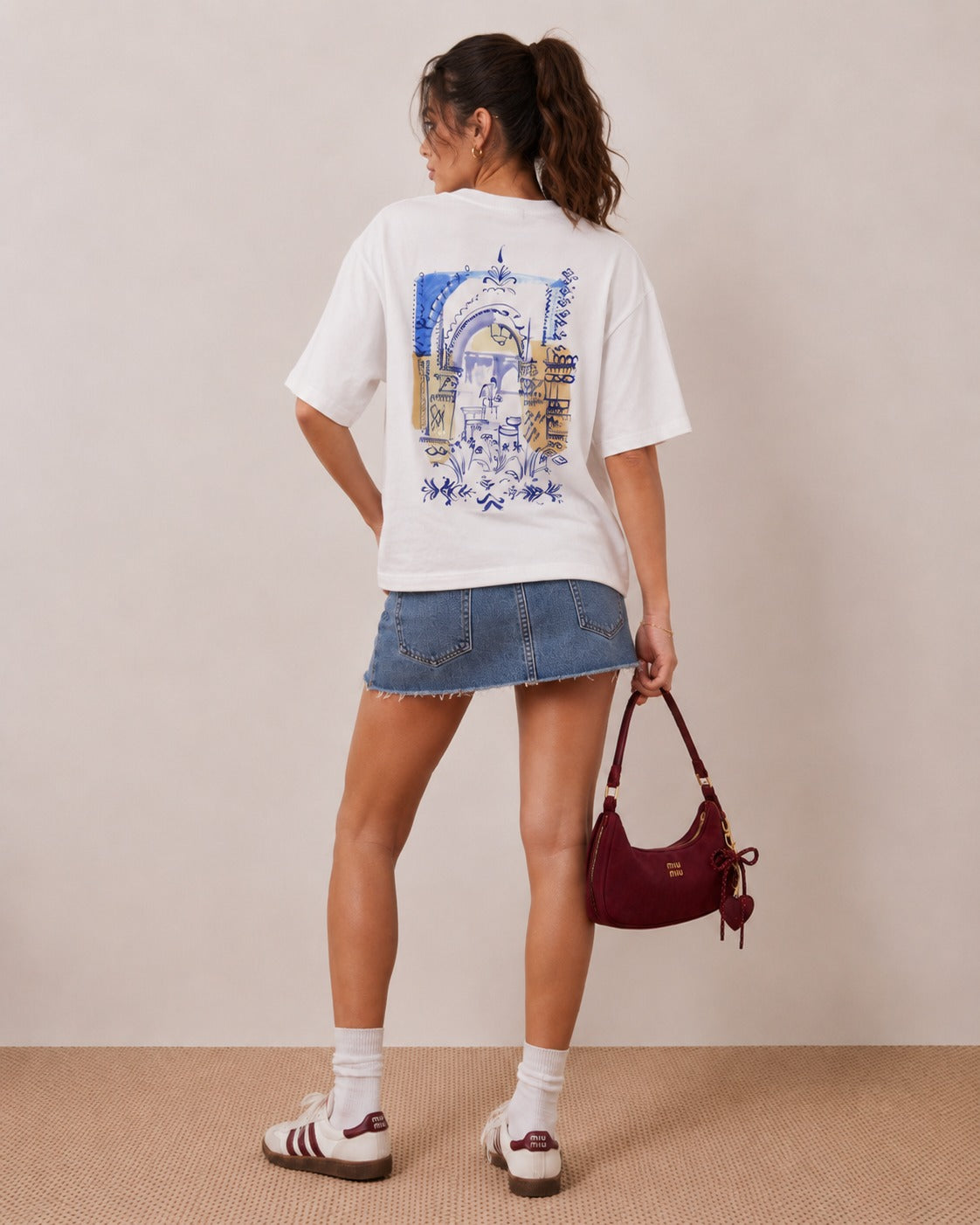 T-shirt Oversize 100% Coton – Coupe Unisexe