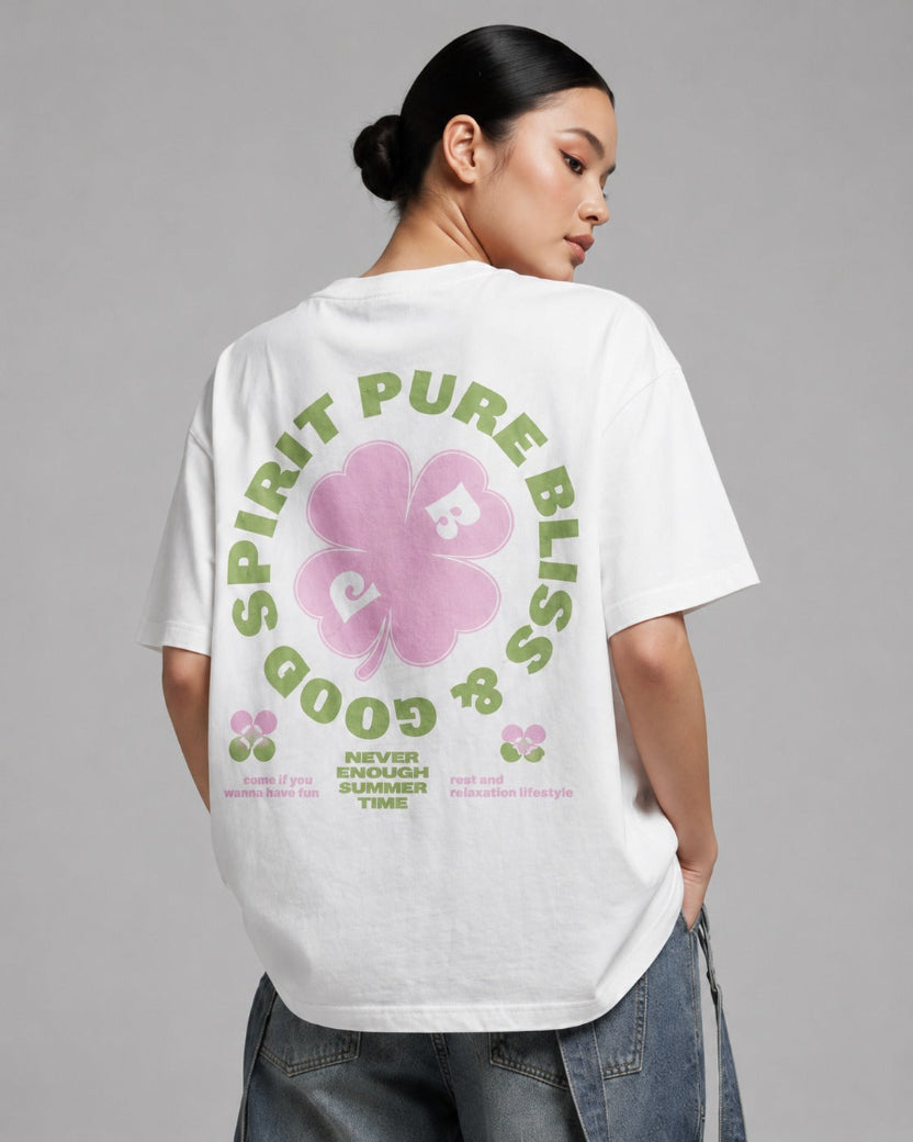 T-shirt Oversize 100% Coton – Coupe Unisexe