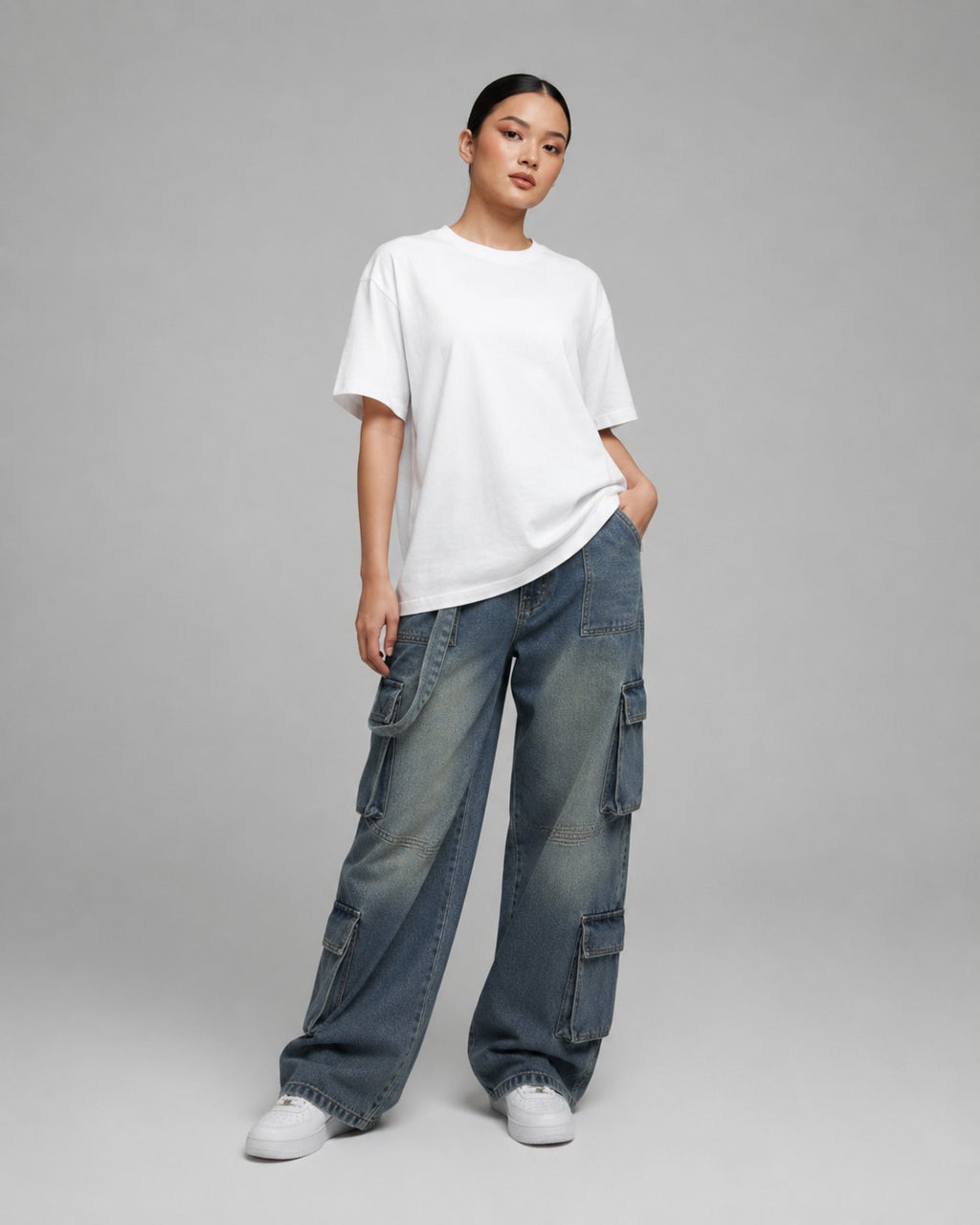 T-shirt Oversize 100% Coton – Coupe Unisexe