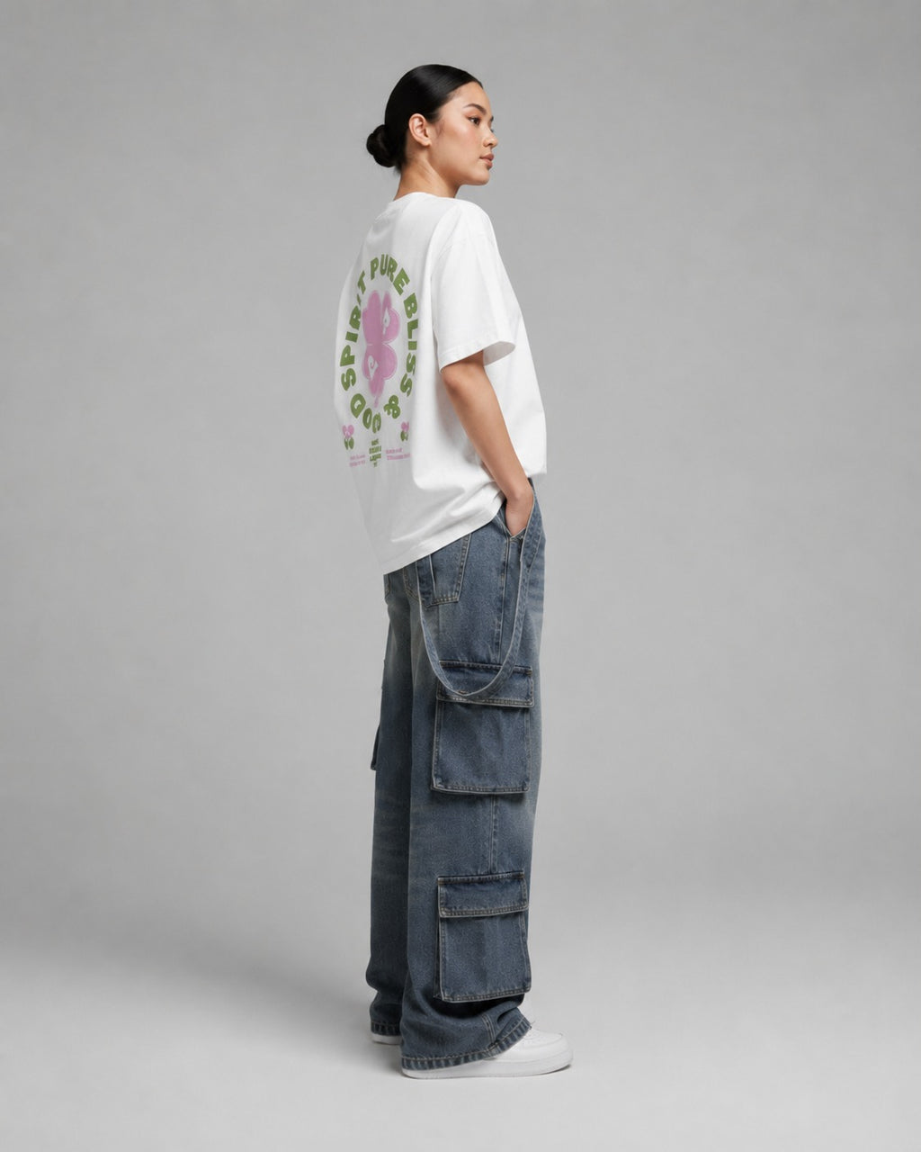 T-shirt Oversize 100% Coton – Coupe Unisexe