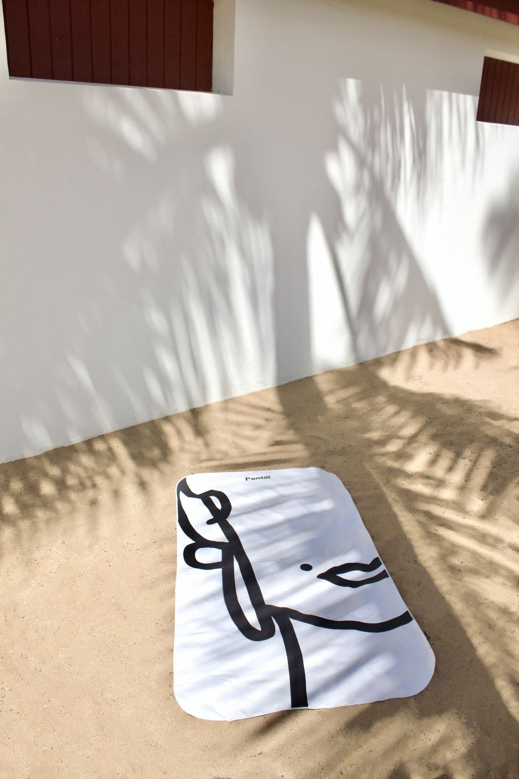 Serviette de plage & yoga éco-responsable en microfibre recyclée – 80x160 cm