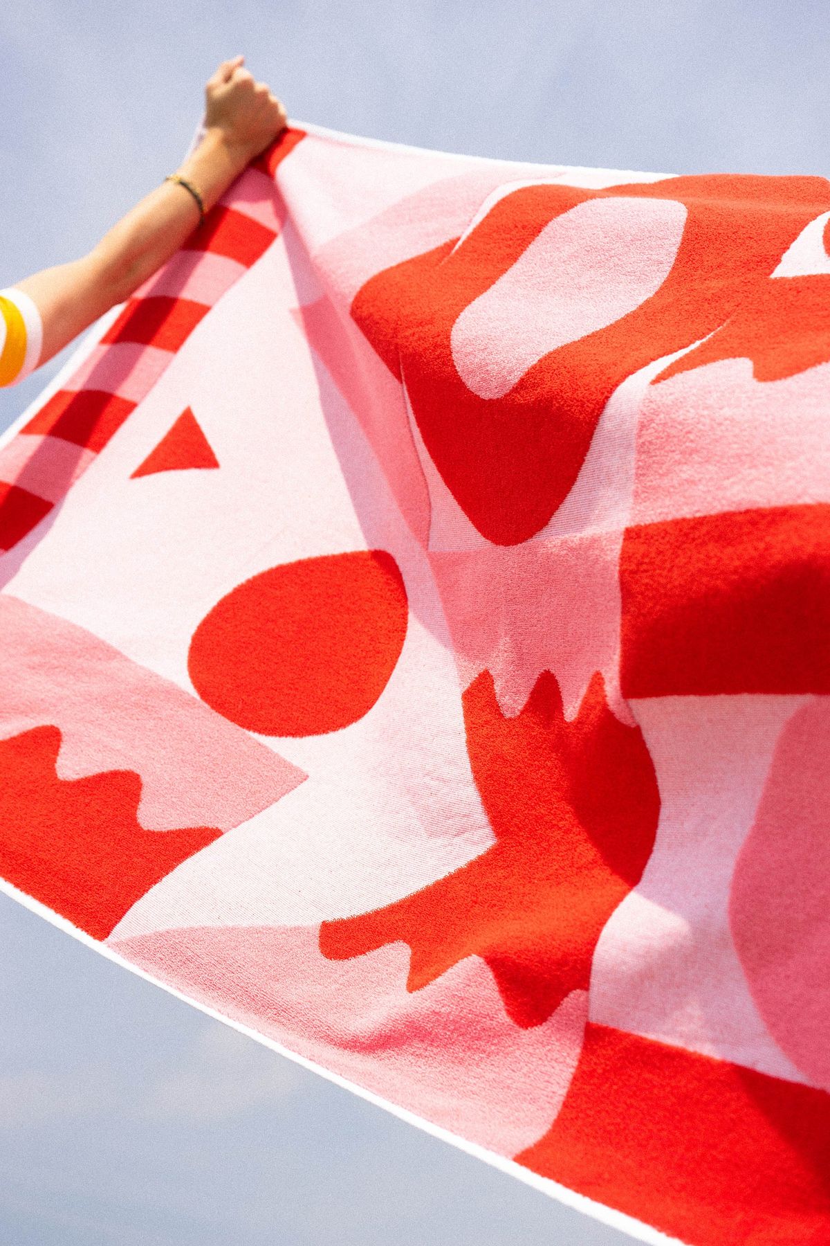 Serviette de plage & yoga éco-responsable en microfibre recyclée – 80x160 cm